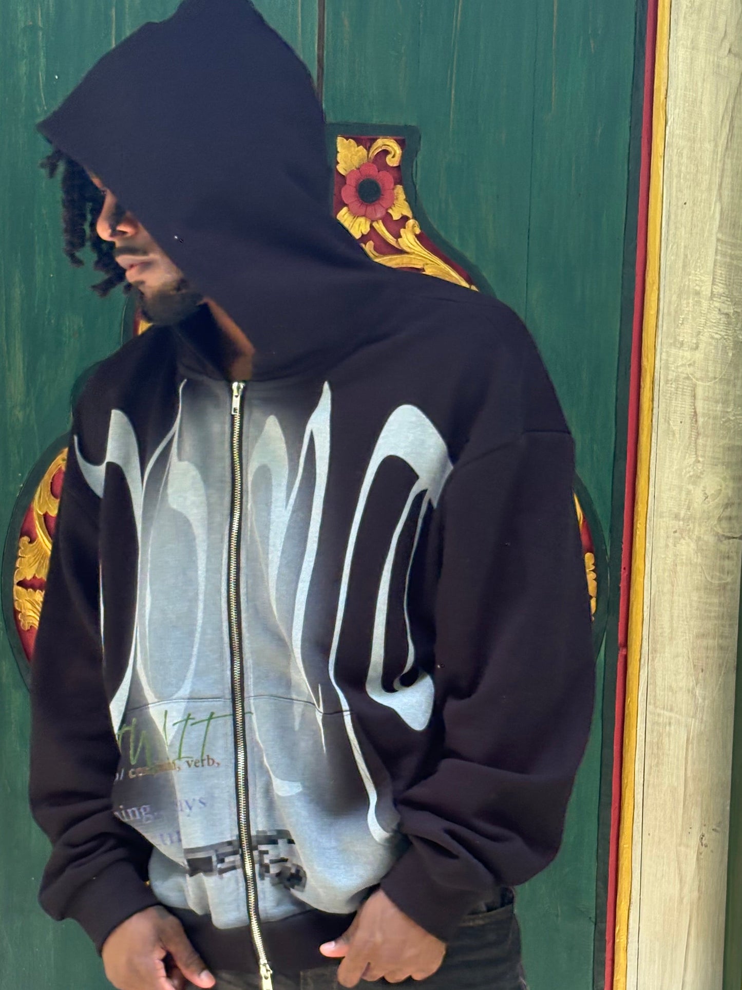 “DONT” Spotlight Zip-Up